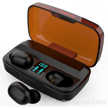 Fone de ouvido Hifi TWS de boa qualidade com microfone